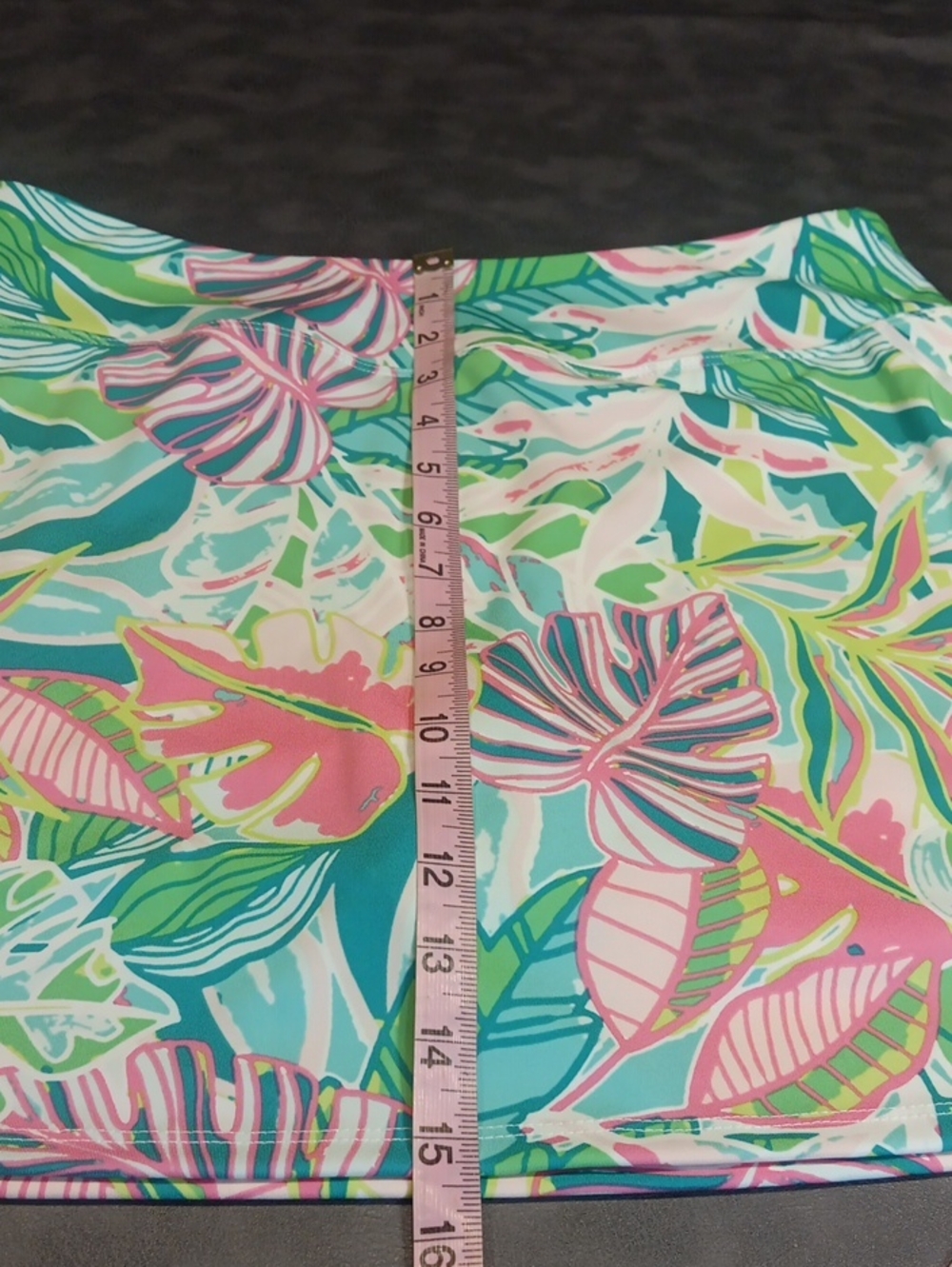 Sigrid Olsen Golf & Tennis 2-Pc Set Paloma Tropical Pink Green [Medium] EUC - Picture 14 of 14